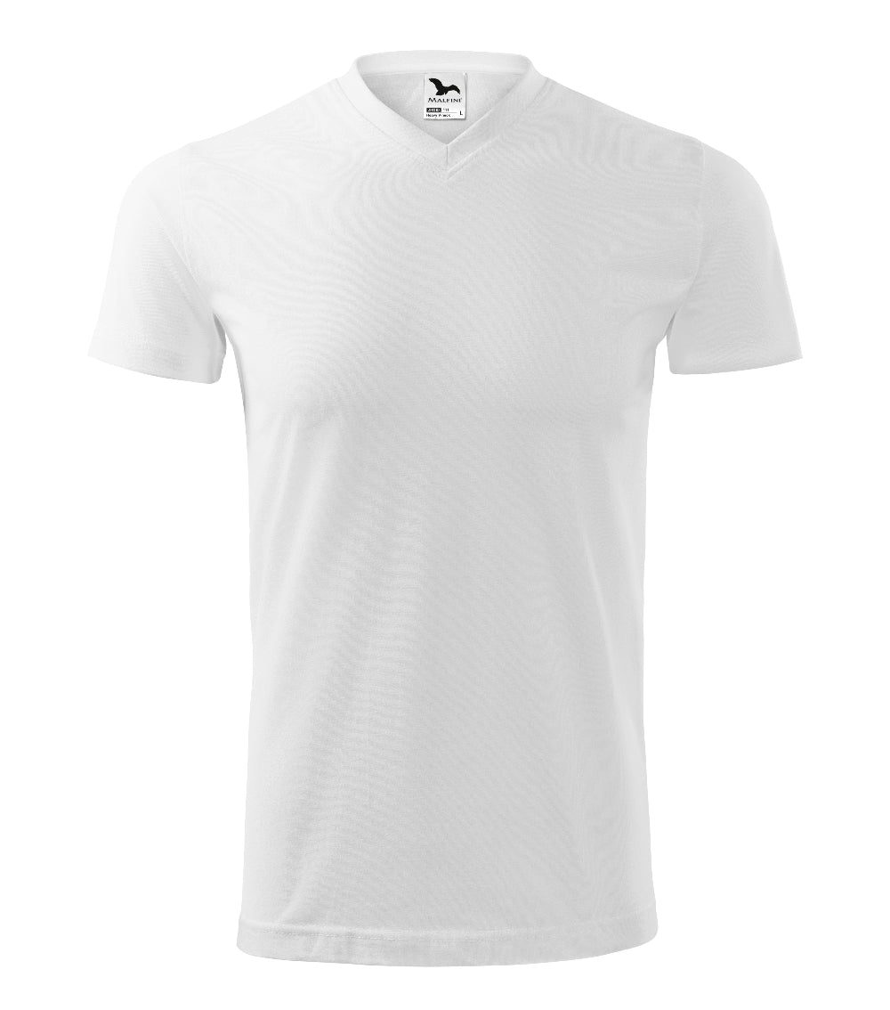 Tricou unisex personalizat, Maneca Scurta, Heavy V-Neck 111