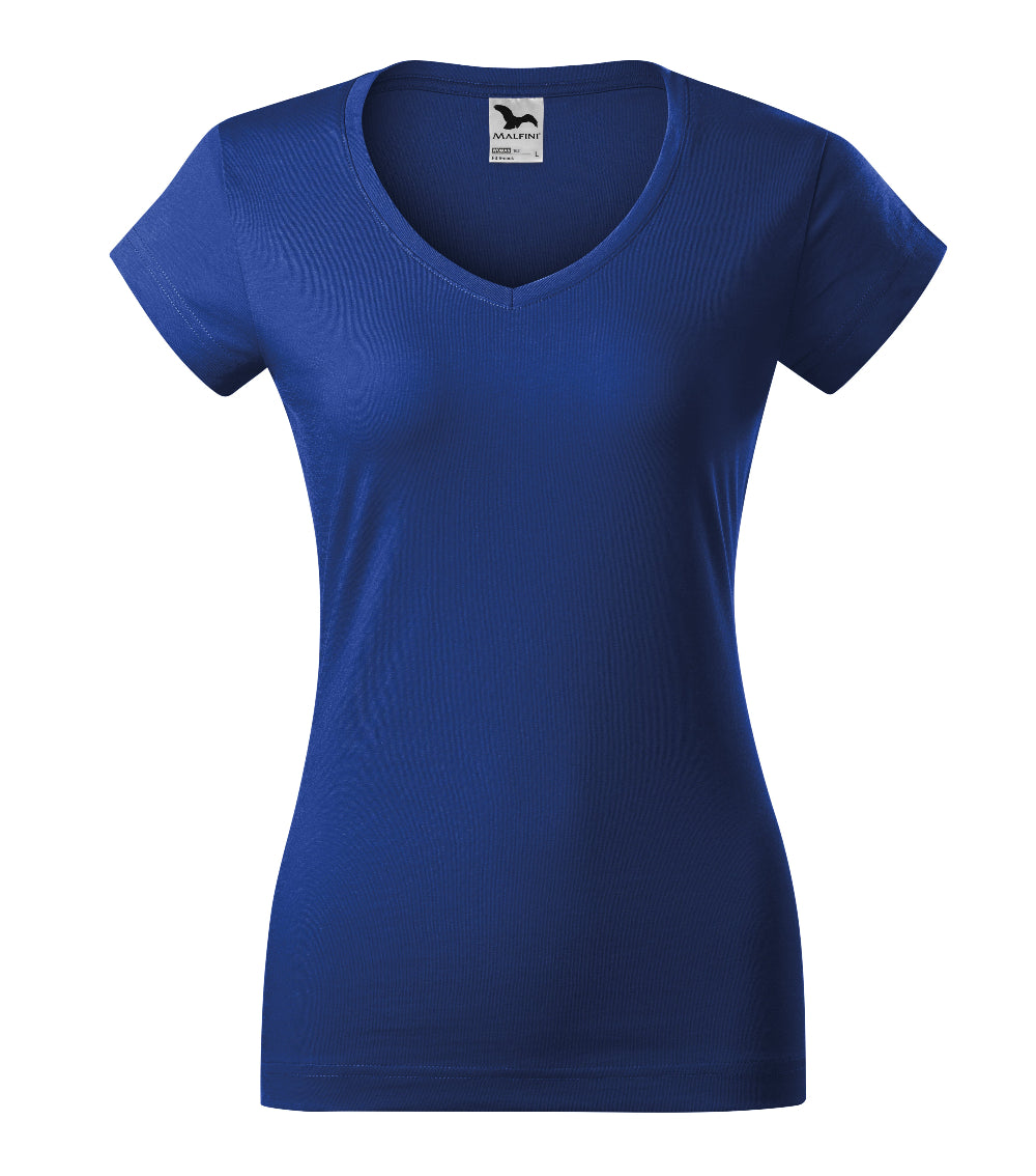 Tricou Dama, Personalizat, Maneca Scurta, Fit V-Neck 162