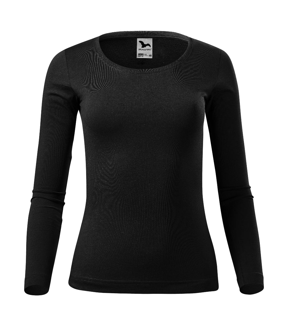 Tricou Dama Personalizat, Maneca Lunga, FIT-T 169