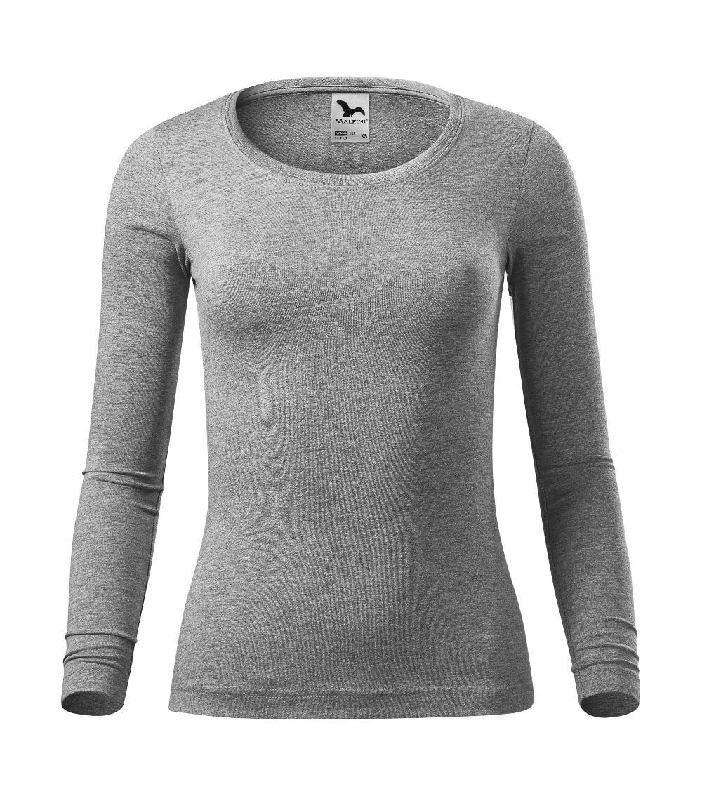 Tricou Dama Personalizat, Maneca Lunga, FIT-T 169