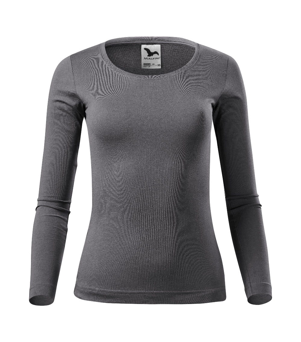 Tricou Dama Personalizat, Maneca Lunga, FIT-T 169