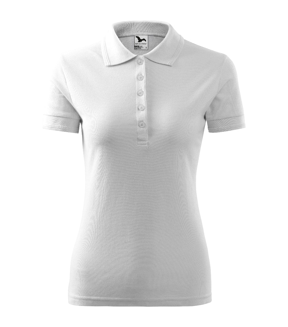 Tricou Dama Personalizat, Maneca Scurta, Pique Polo 210-1