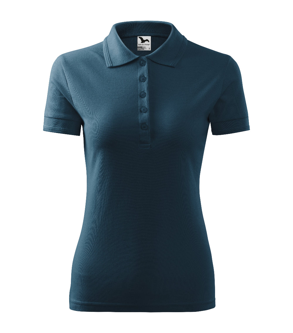 Tricou Dama Personalizat, Maneca Scurta, Pique Polo 210-1