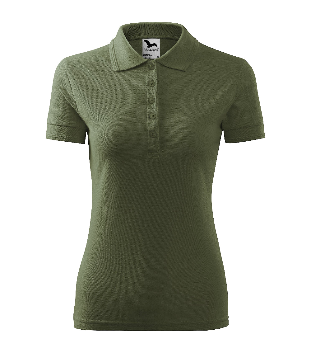 Tricou Polo Dama Personalizat, Maneca Scurta, Pique Polo 210-2