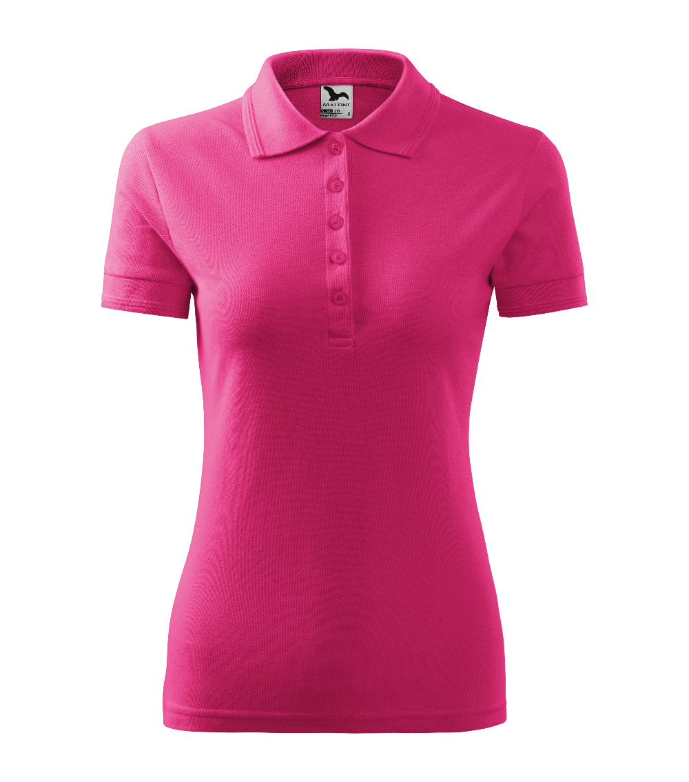 Tricou Dama Personalizat, Maneca Scurta, Pique Polo 210-1