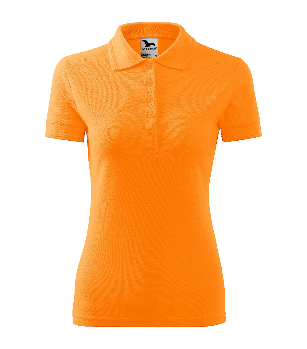 Tricou Dama Personalizat, Maneca Scurta, Pique Polo 210-1