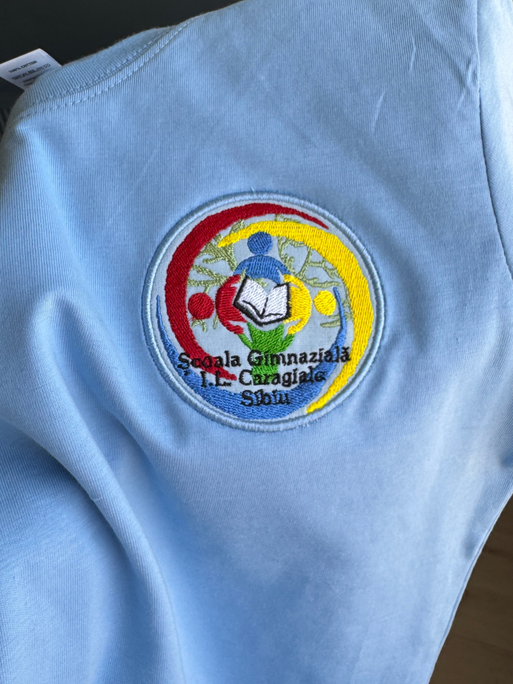 Tricou Polo - Copii - Sc. I.L. Caragiale (broderie)