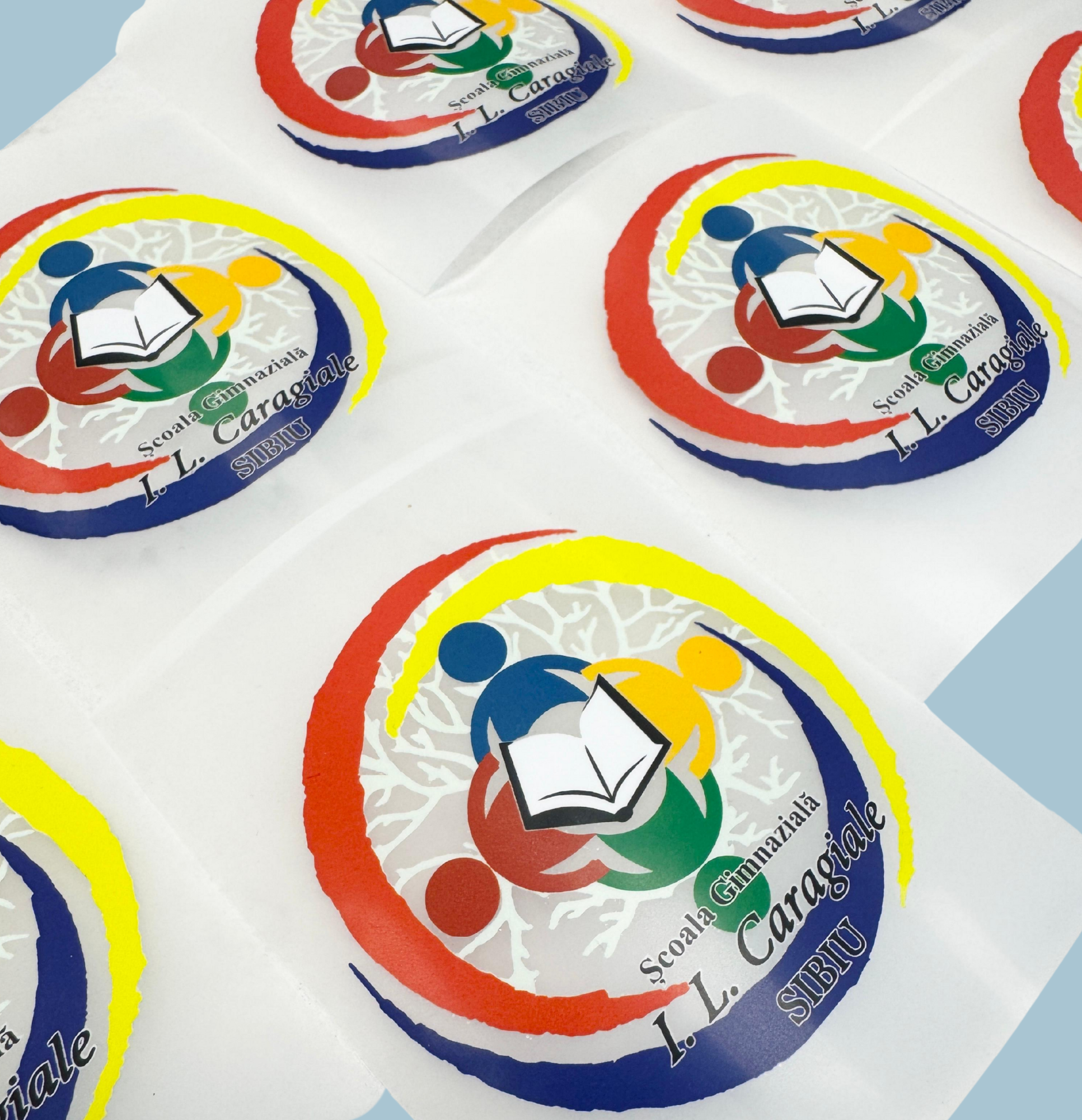 Tricou Polo - Copii - Sc. I.L. Caragiale (print)