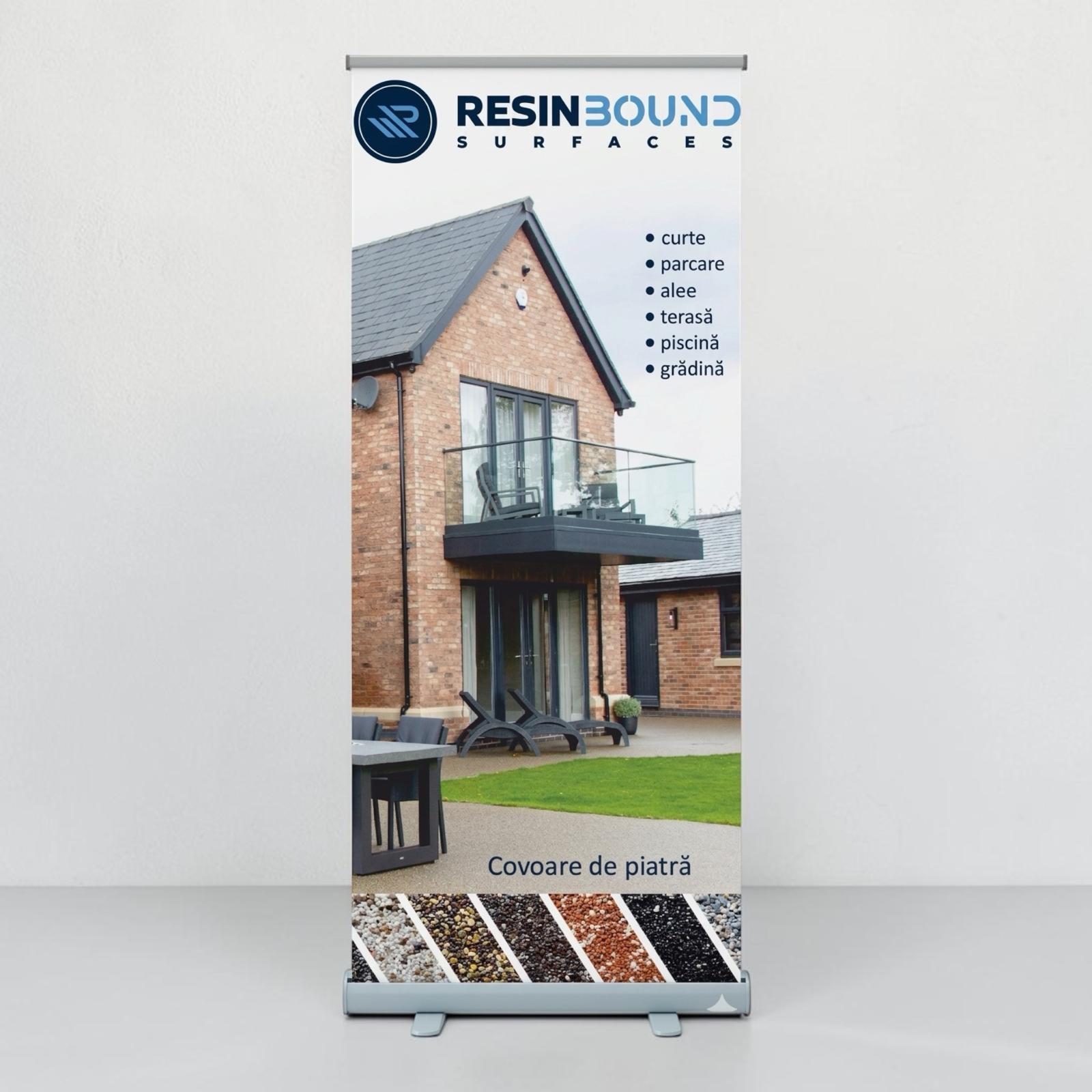 Roll-up 85*200cm, personalizat