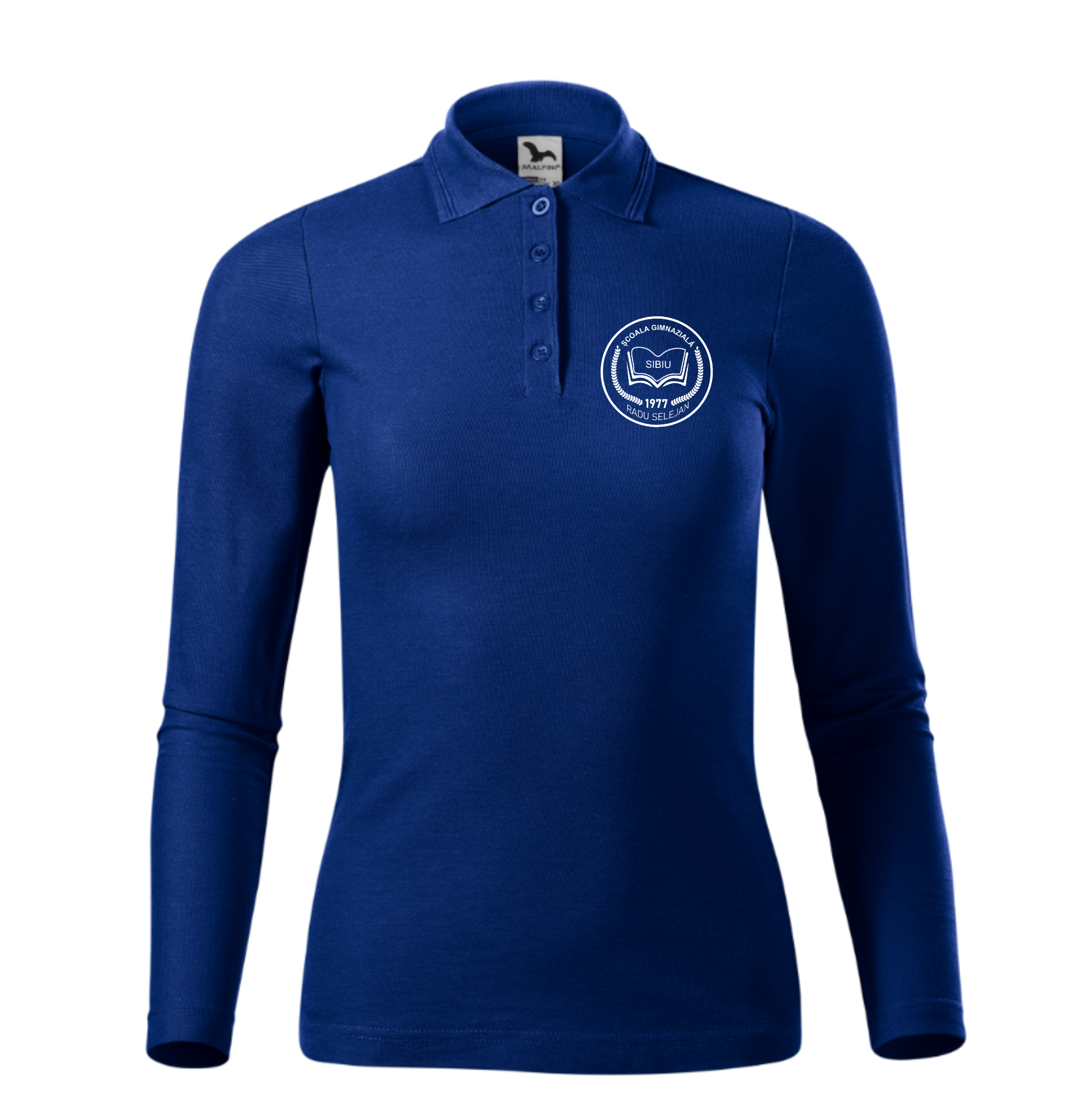 Bluza Polo Malfini - Adult - Șc. Gimnazială ,,Radu Selejan" Sibiu