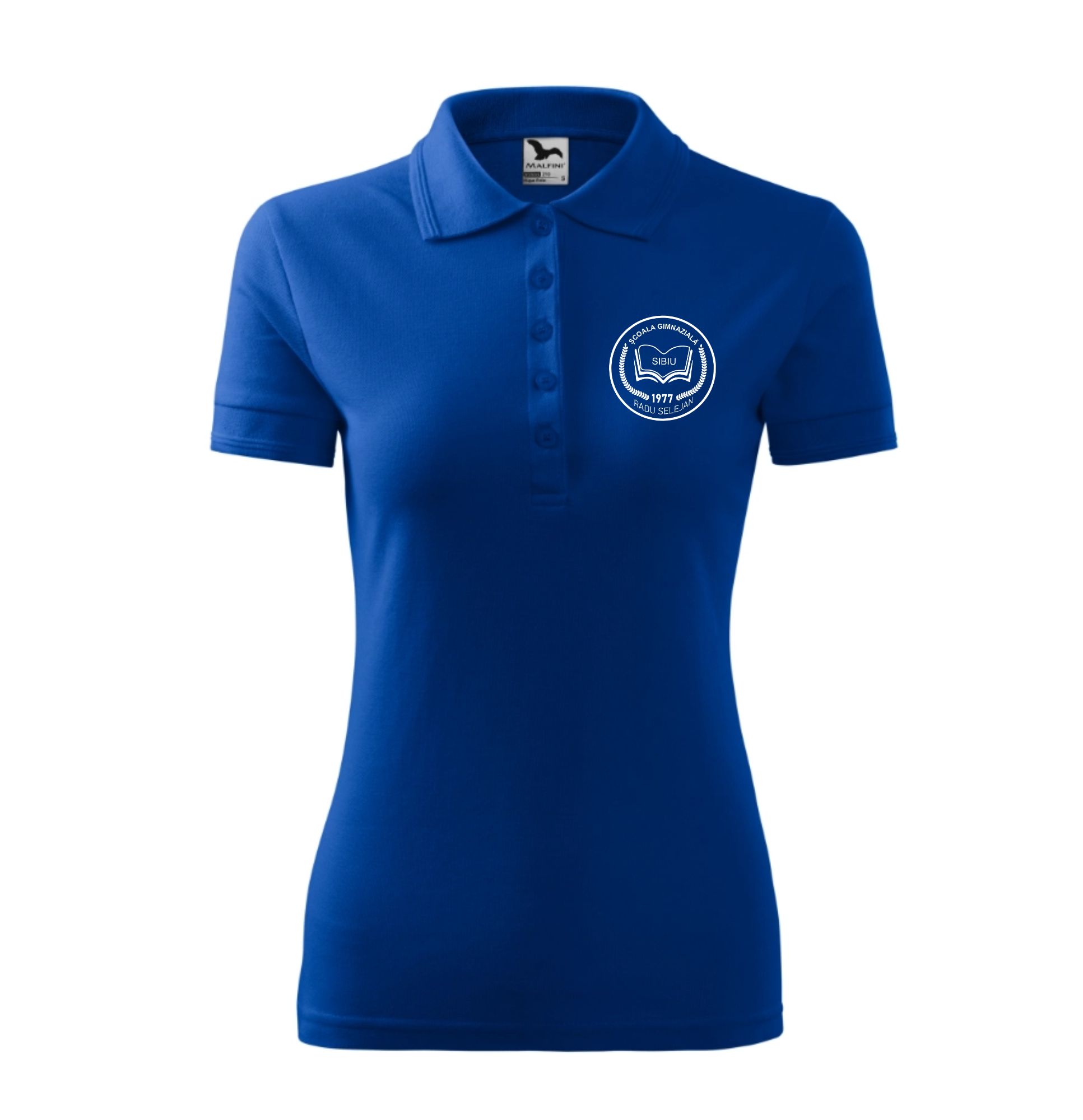 Tricou Polo Malfini - Adult - Șc. Gimnazială ,,Radu Selejan" Sibiu