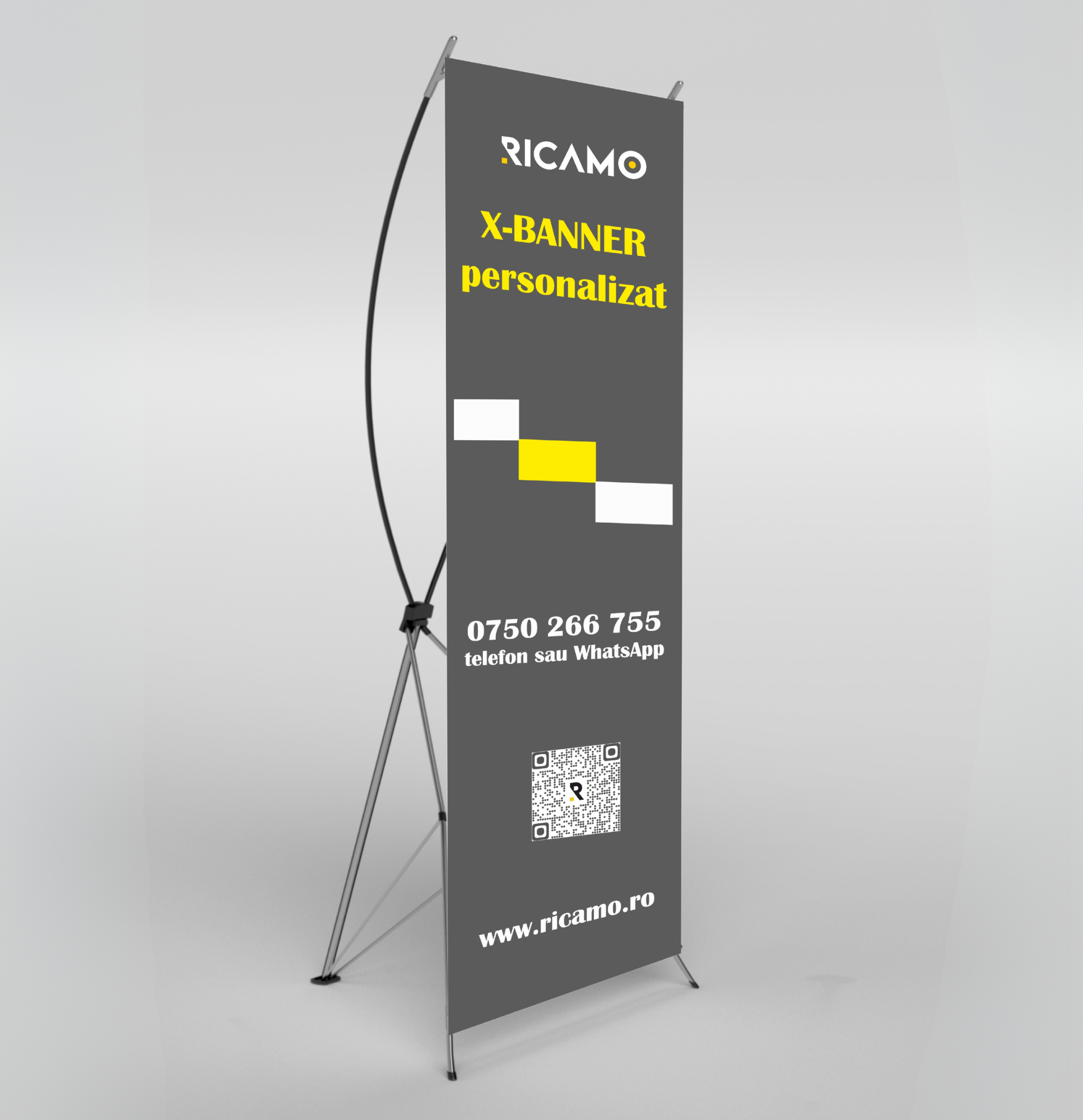 X-Banner, personalizat