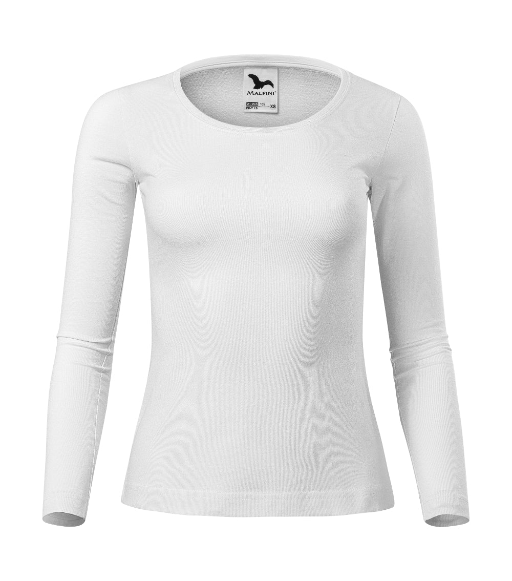 Tricou Dama Personalizat, Maneca Lunga, FIT-T 169