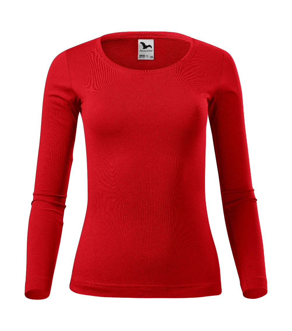 Tricou Dama Personalizat, Maneca Lunga, FIT-T 169
