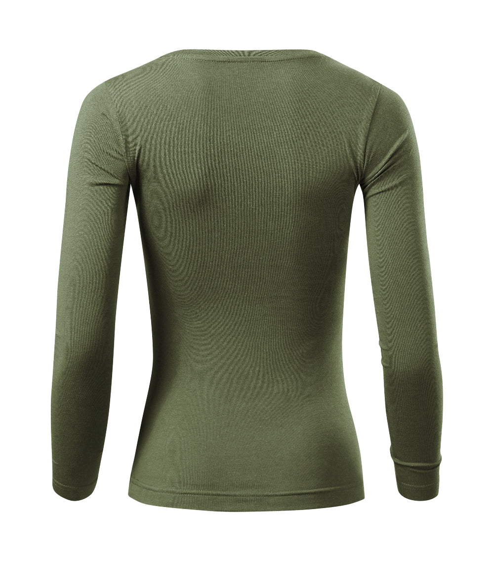 Tricou Dama Personalizat, Maneca Lunga, FIT-T 169