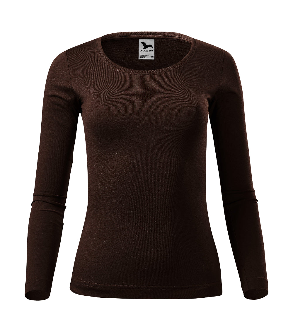 Tricou Dama Personalizat, Maneca Lunga, FIT-T 169