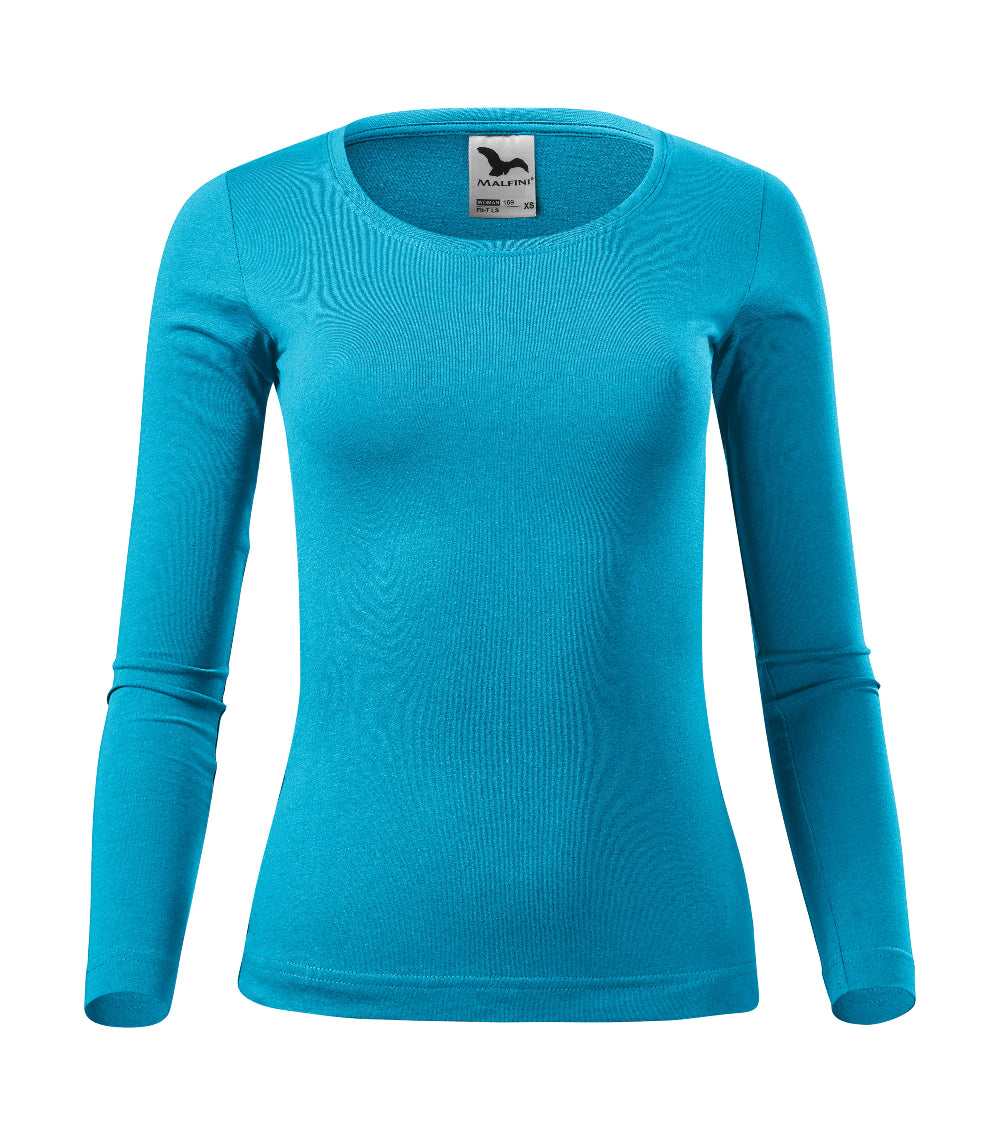 Tricou Dama Personalizat, Maneca Lunga, FIT-T 169