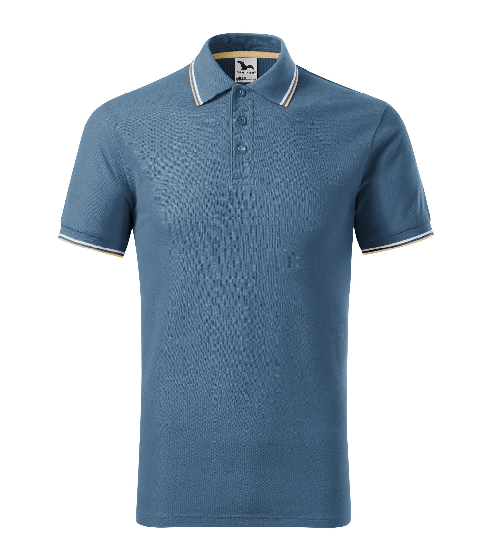 Tricou polo personalizat 232 albastru