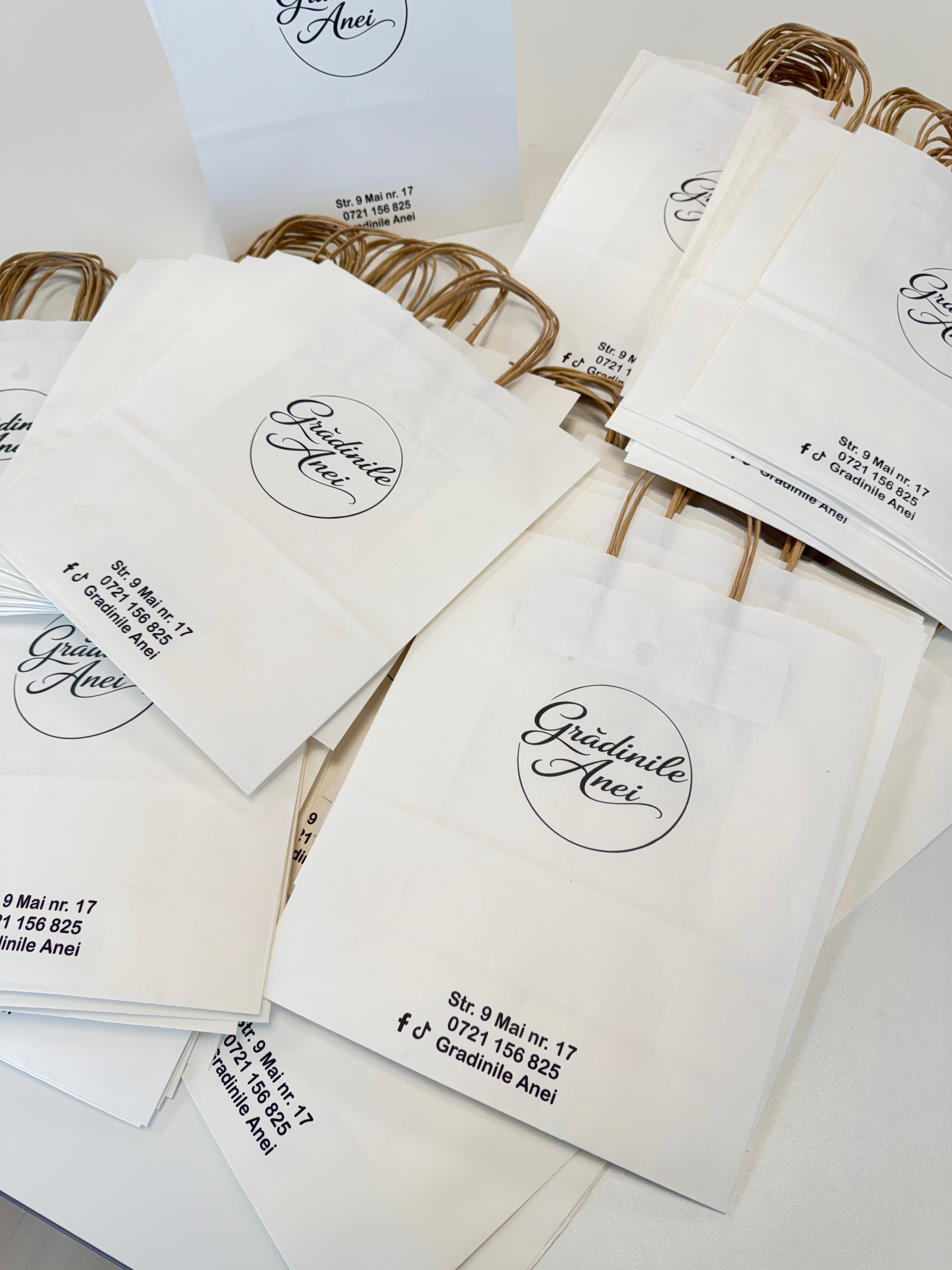 Punga hartie personalizata - ARCE, medie