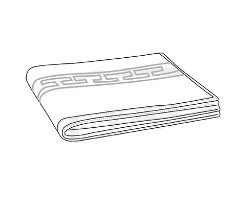 Prosop Alb Hotel 50*30cm - REEF