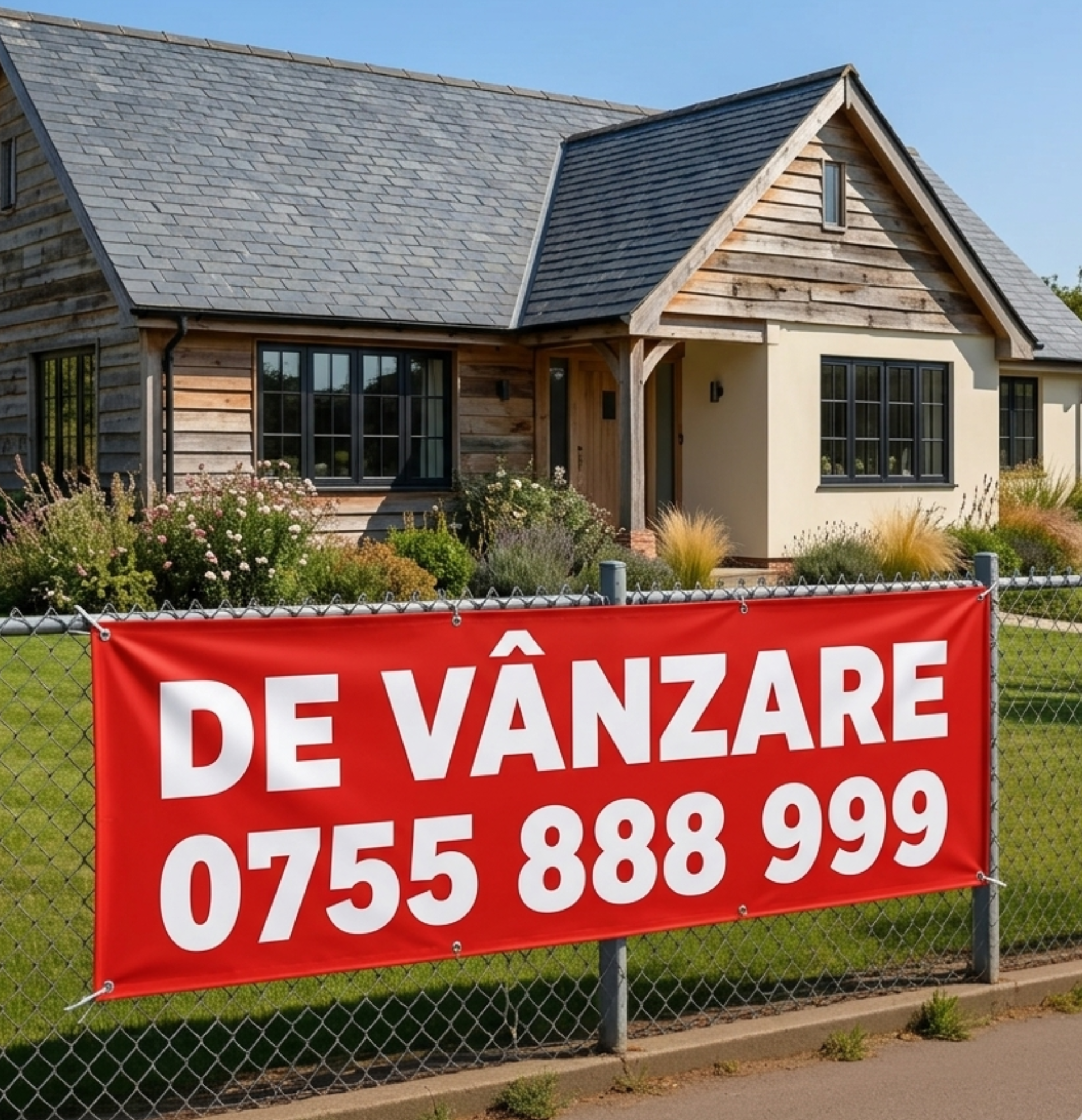 Banner cu capse, personalizat