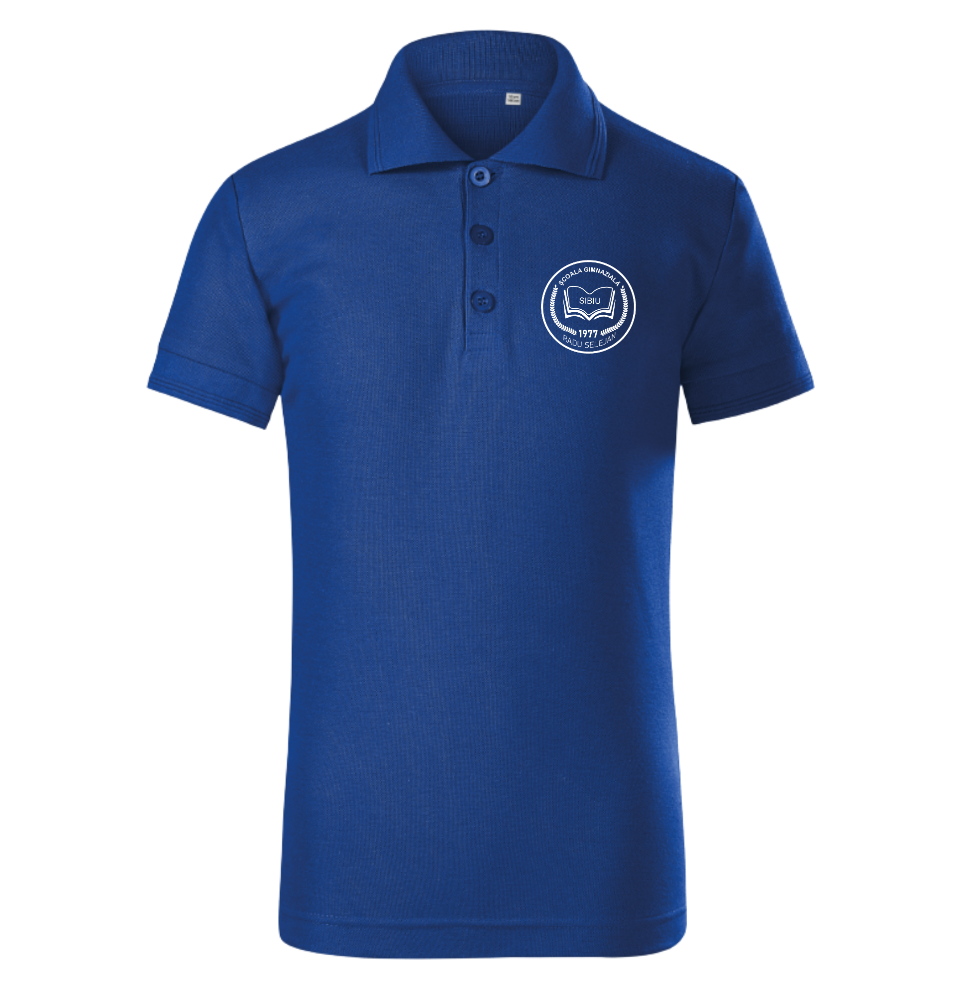 Tricou Polo - Copii - Șc. Gimnazială ,,Radu Selejan" Sibiu (print)