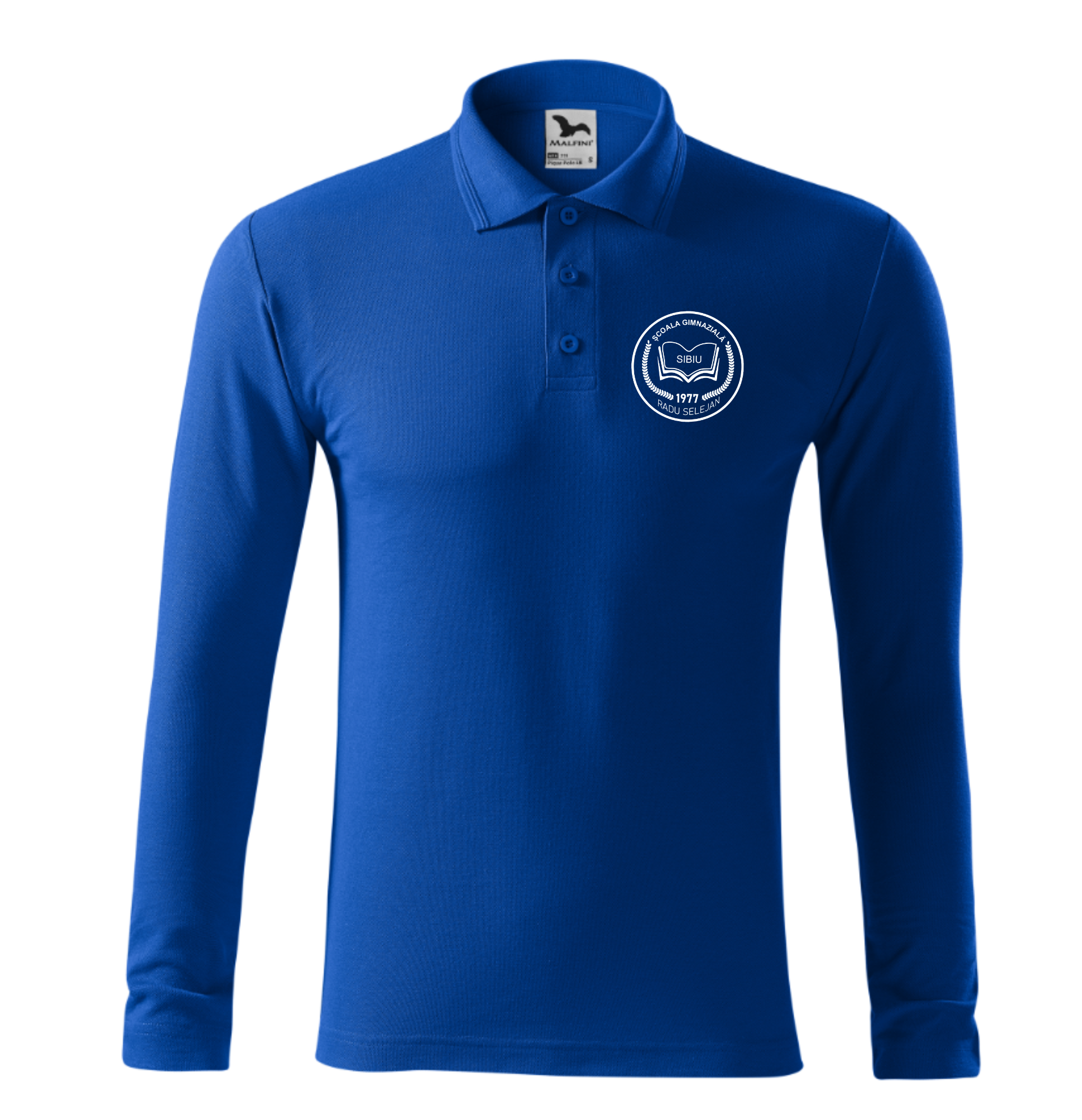 Bluza Polo Malfini - Adult - Șc. Gimnazială ,,Radu Selejan" Sibiu